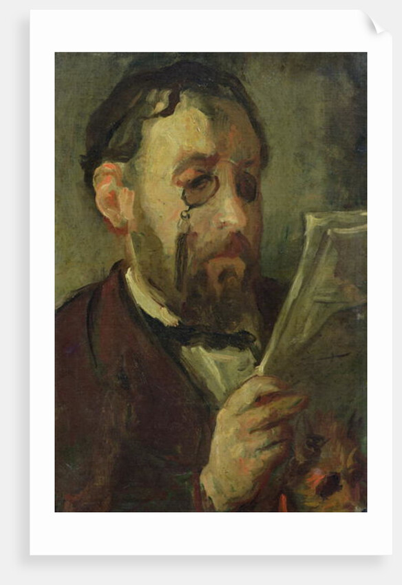Edgar Degas by Marcellin Gilbert Desboutin