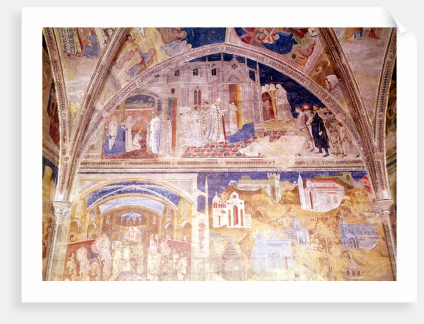 Scenes from the Life of St. Martial by Matteo di Giovanetto da Viterbo