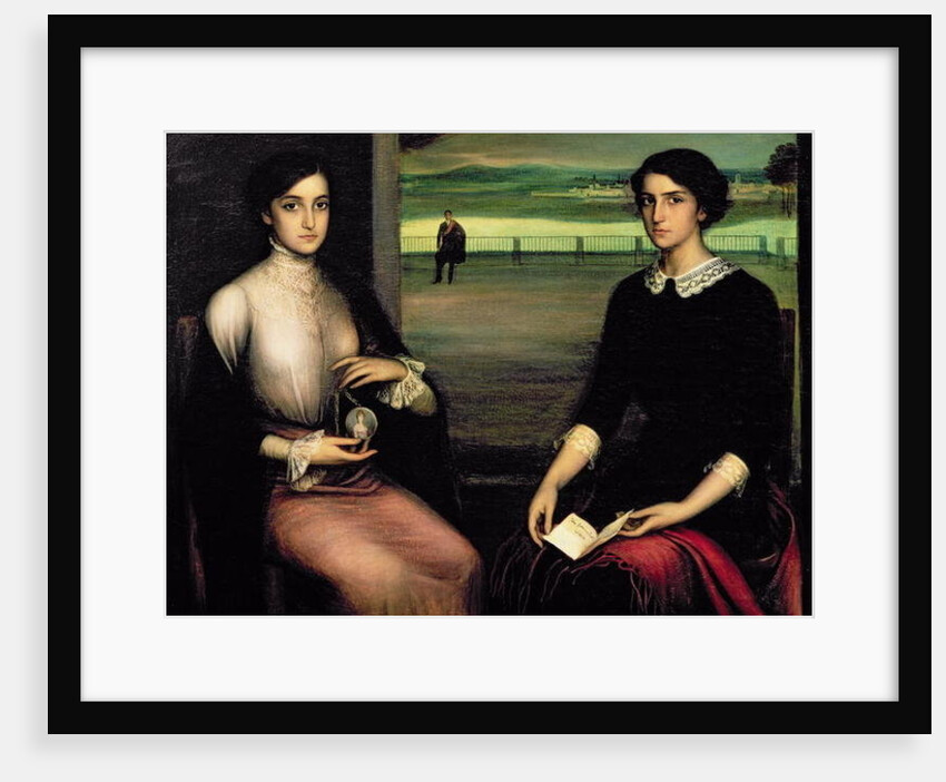 Portrait of Angeles and Fuensanta by Julio Romero de Torres