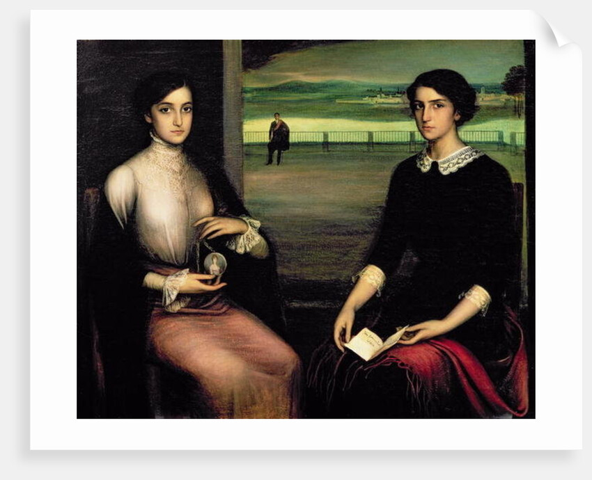 Portrait of Angeles and Fuensanta by Julio Romero de Torres