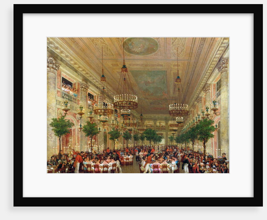 Feast at the Tuileries to Celebrate the Marriage of Leopold I to Princess Louise of Orleans 1832 by Le Baron Attalin