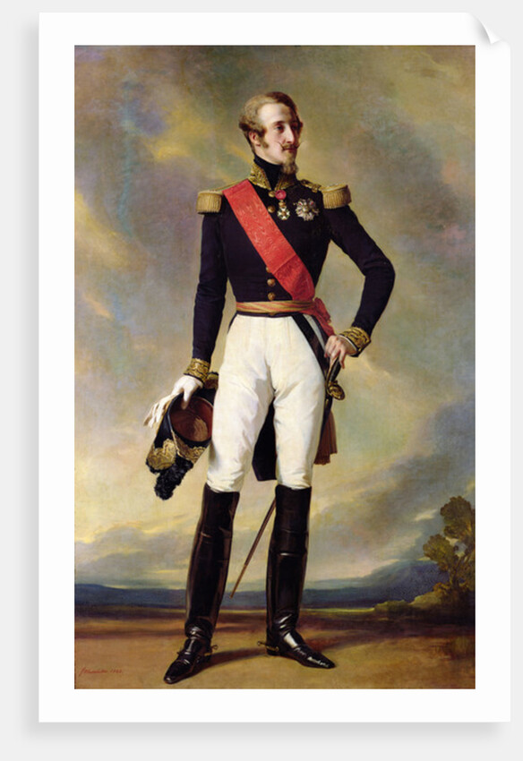 Louis-Charles-Philippe of Orleans Duke of Nemours, 1843 by Franz Xaver Winterhalter