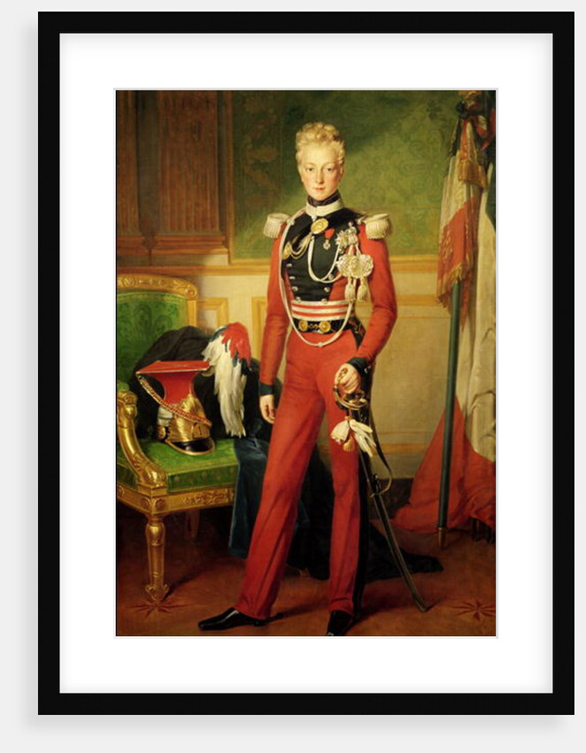 Louis-Charles-Philippe of Orleans Duke of Nemours, 1833 by Anton van Ysendyck