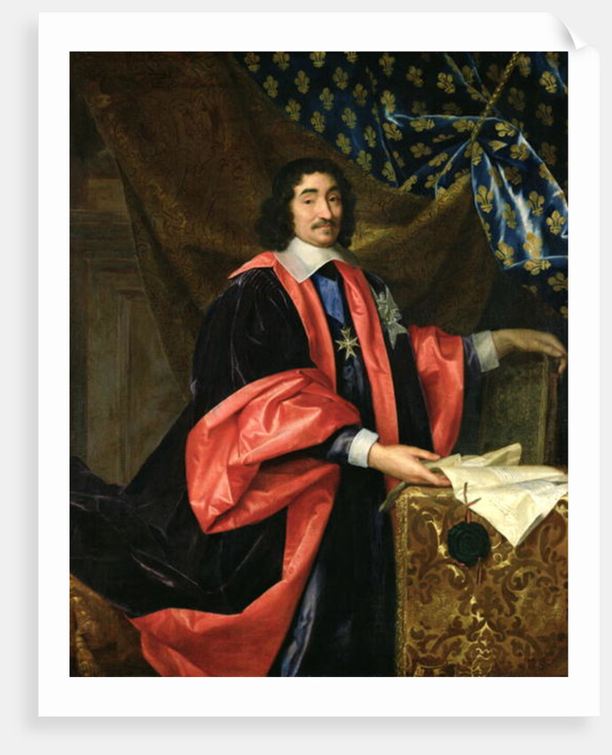 Pierre Seguier Chancellor of France, c.1668 by Henri Testelin
