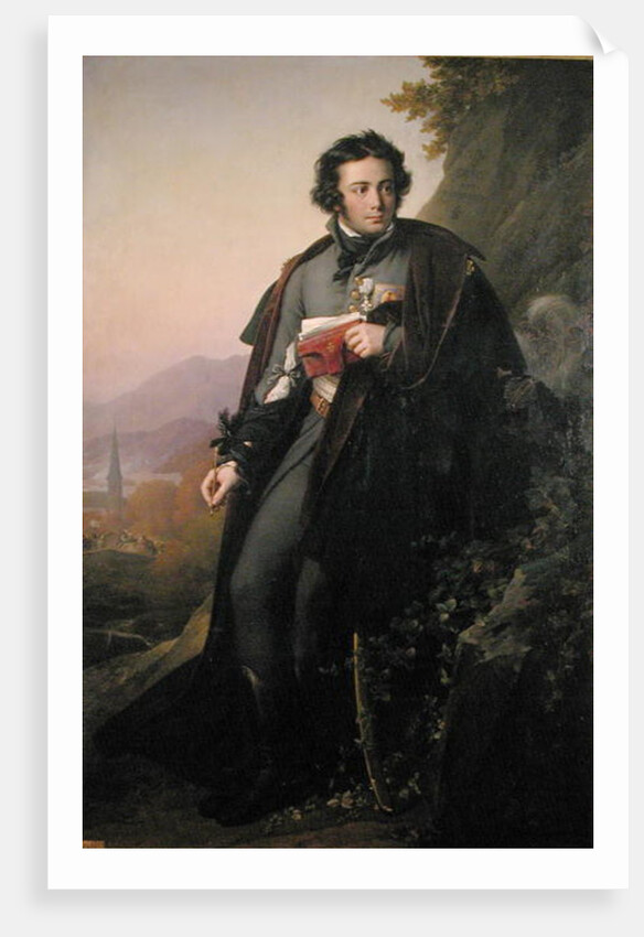 Charles-Artus de Bonchamps 1824 by Anne Louis Girodet de Roucy-Trioson