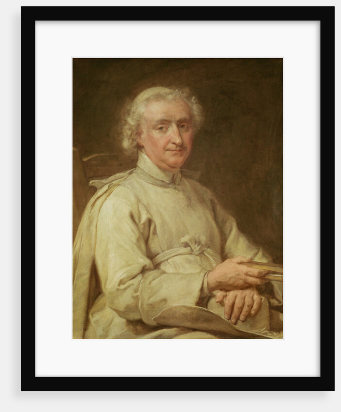 Portrait of a Canon Holding a Book by Eustache Restout