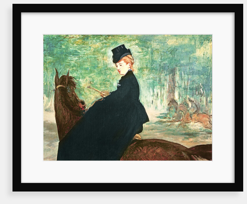 The Horsewoman, 1875 by Edouard Manet