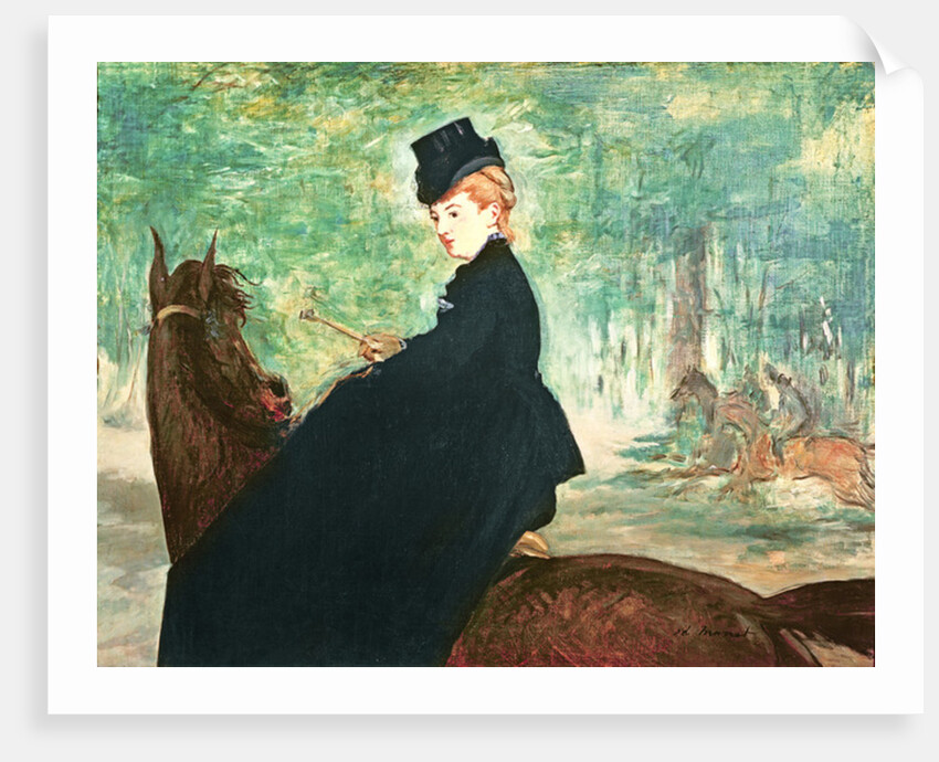 The Horsewoman, 1875 by Edouard Manet