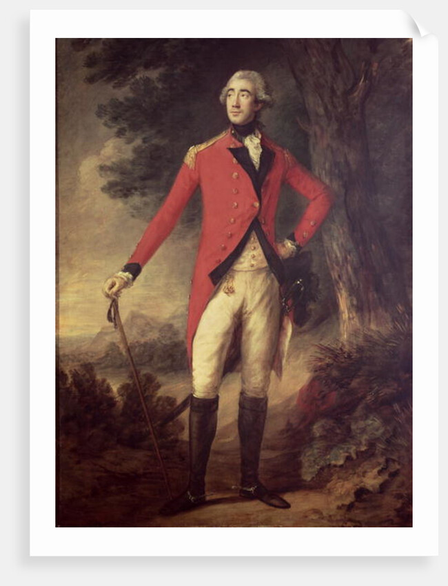 Lord Hastings Governor of India, 1780s by Thomas Gainsborough
