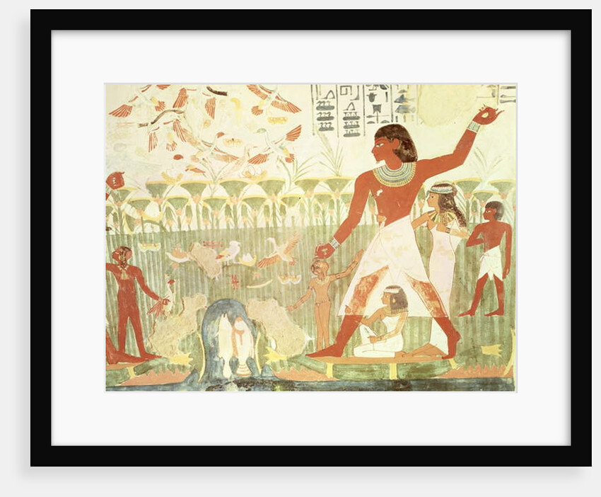 Hunting and Fishing by Egyptian 18th Dynasty
