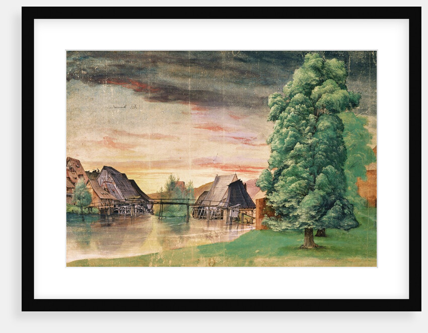 The Watermill, 1495-97 by Albrecht Dürer or Duerer