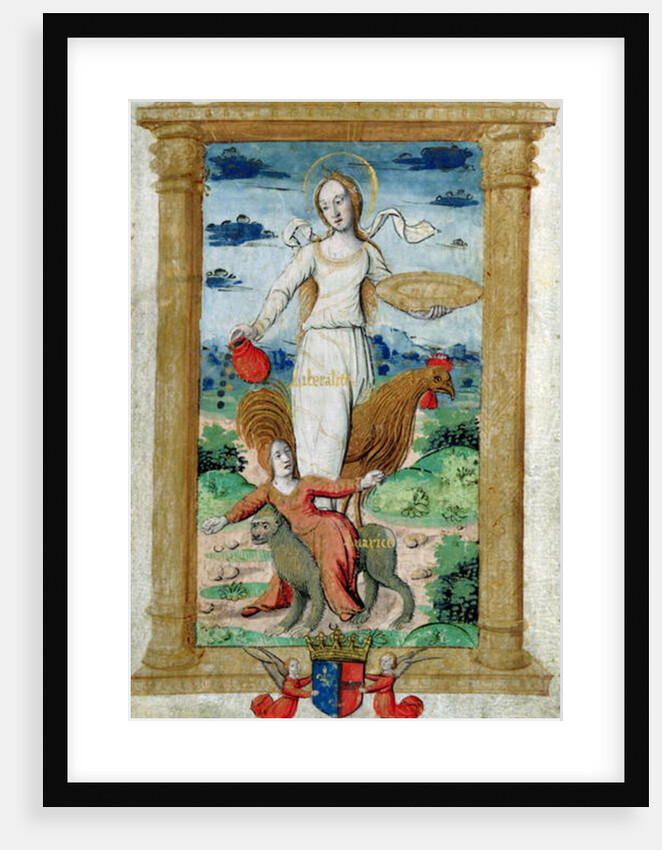 CL 22718 B Generosity Against Avarice by French School