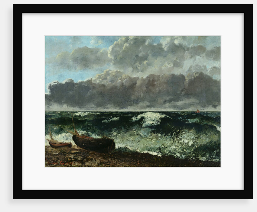 The Stormy Sea or, The Wave, 1870 by Gustave Courbet