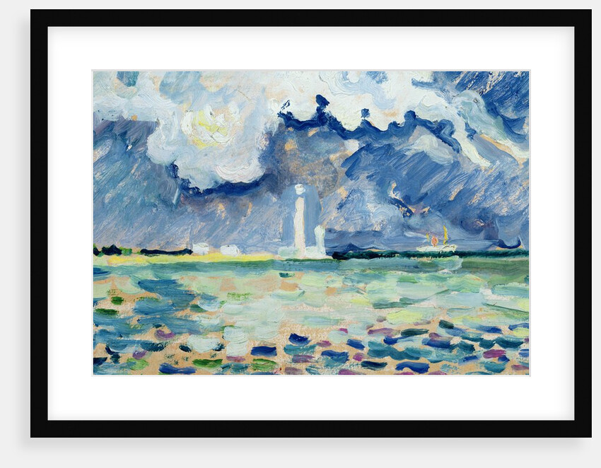 The Lighthouse at Gatteville by Paul Signac