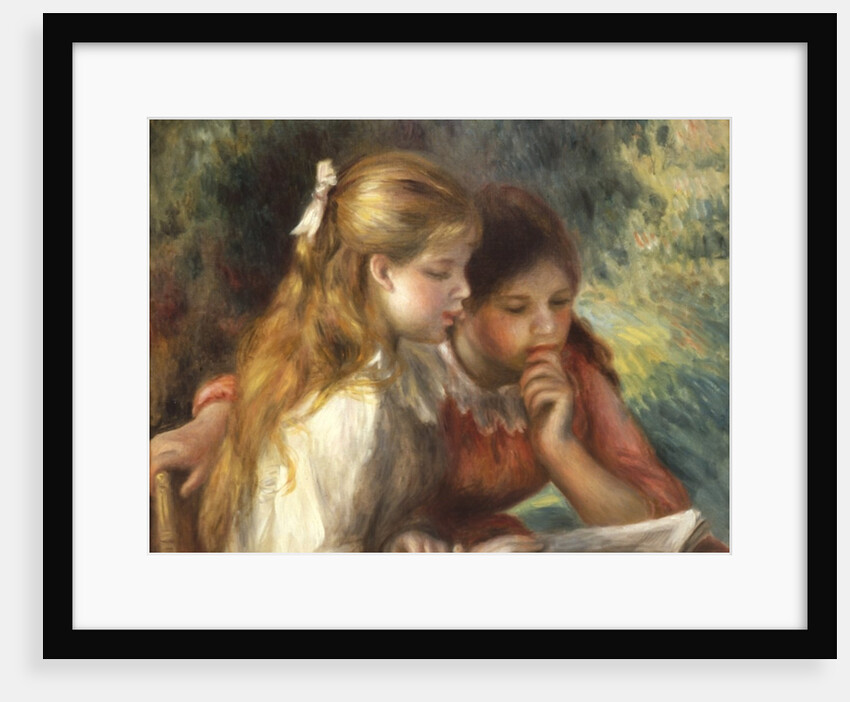 The Reading, c.1890-95 by Pierre Auguste Renoir