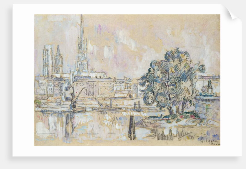 Rouen Cathedral by Paul Signac