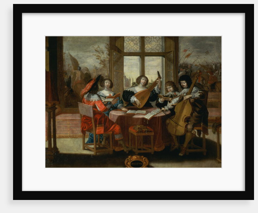 The Five Senses - Hearing by Abraham (after) Bosse
