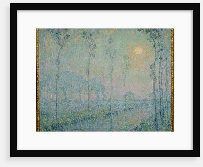 The stream at sunset, 1923 by Henri Eugene Augustin Le Sidaner