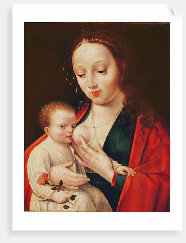 The Virgin Breastfeeding the Infant Christ by Joos van Cleve