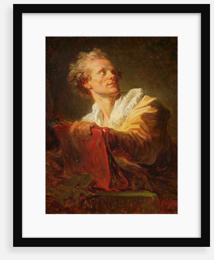 Portrait of a Young Artist, presumed to be Jacques-Andre Naigeon by Jean-Honore Fragonard