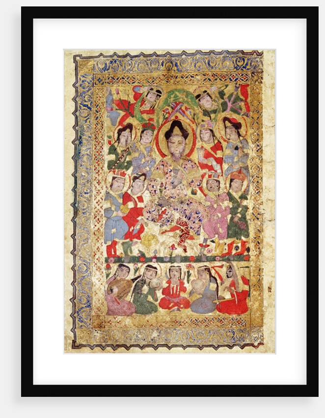 A Poet Singer, Musicians and Singers by Islamic School