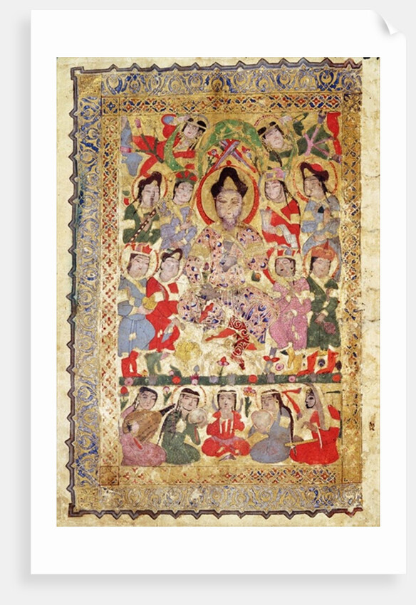 A Poet Singer, Musicians and Singers by Islamic School