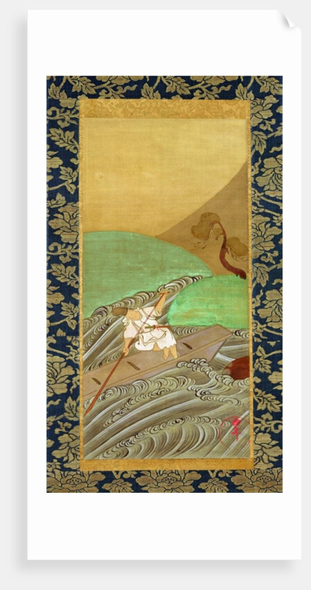 The Boatman by Ogata Korin