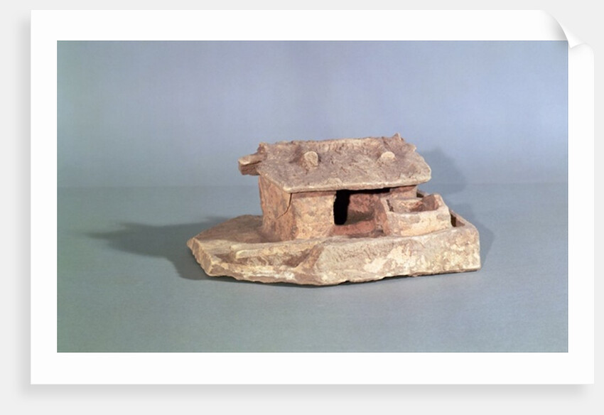 Funerary model of a farm, from Thanh Hoa, Vietnam, Han Dynasty by School Chinese
