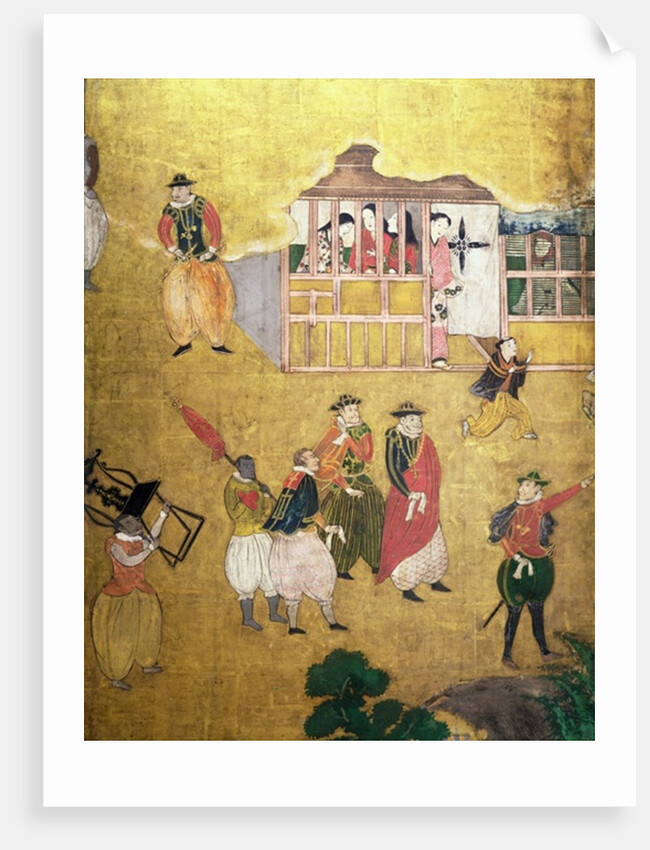 The Arrival of the Portuguese in Japan by School Japanese