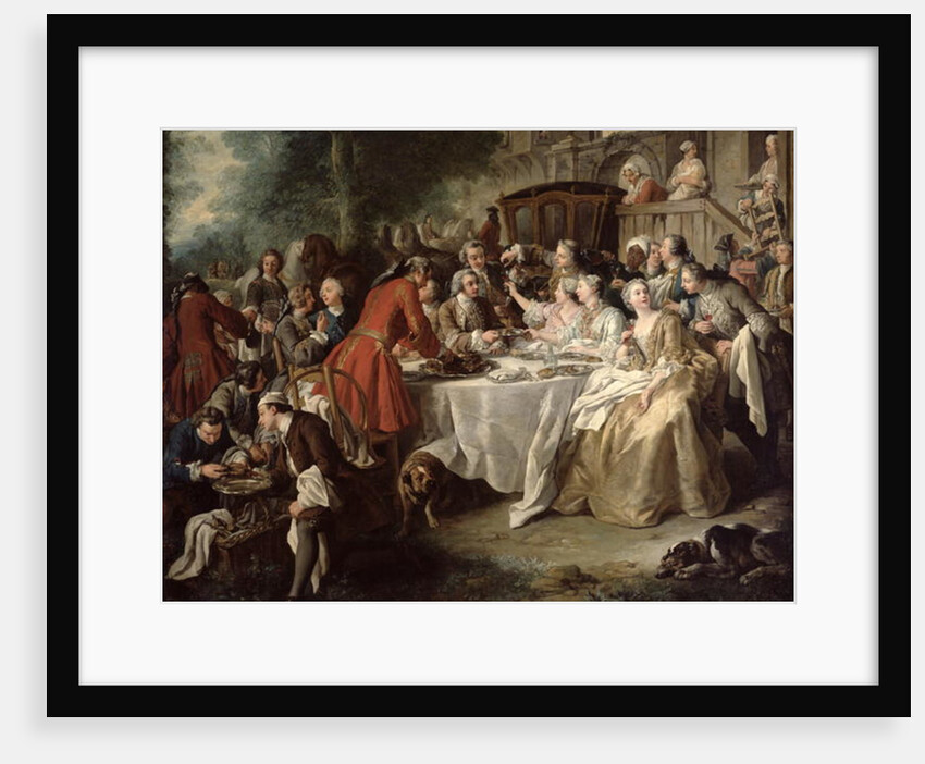 The Hunt Lunch by Jean Francois de Troy