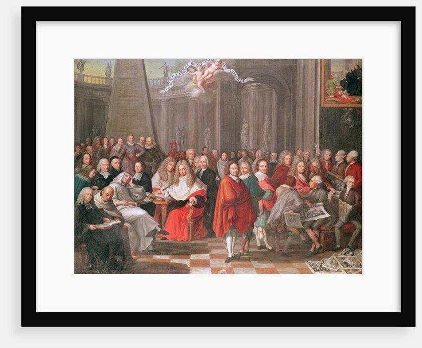 Group of Distinguished Gentlemen Born in or Around Abbeville by Pierre Adrien Choquet