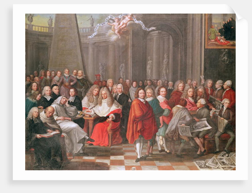 Group of Distinguished Gentlemen Born in or Around Abbeville by Pierre Adrien Choquet