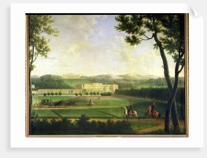 Schloss Schonbrunn, 1810 by Jean and Vernet Antoine (1758-1836) Bidauld