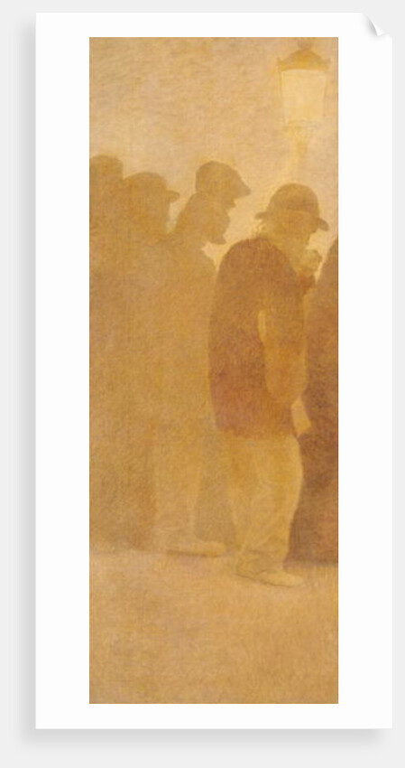 The Mouthful of Bread, Waiting in Line, study for 'Charity', 1892-1908 by Fernand Pelez