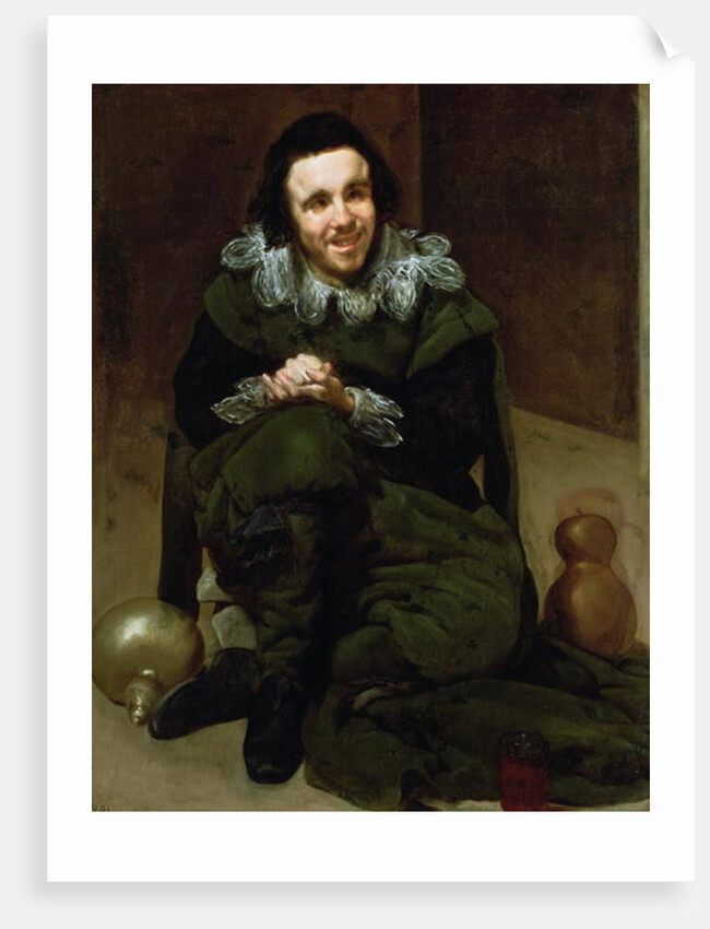 The Buffoon Calabacillas, mistakenly called The Idiot of Coria, 1639 by Diego Rodriguez de Silva y Velazquez