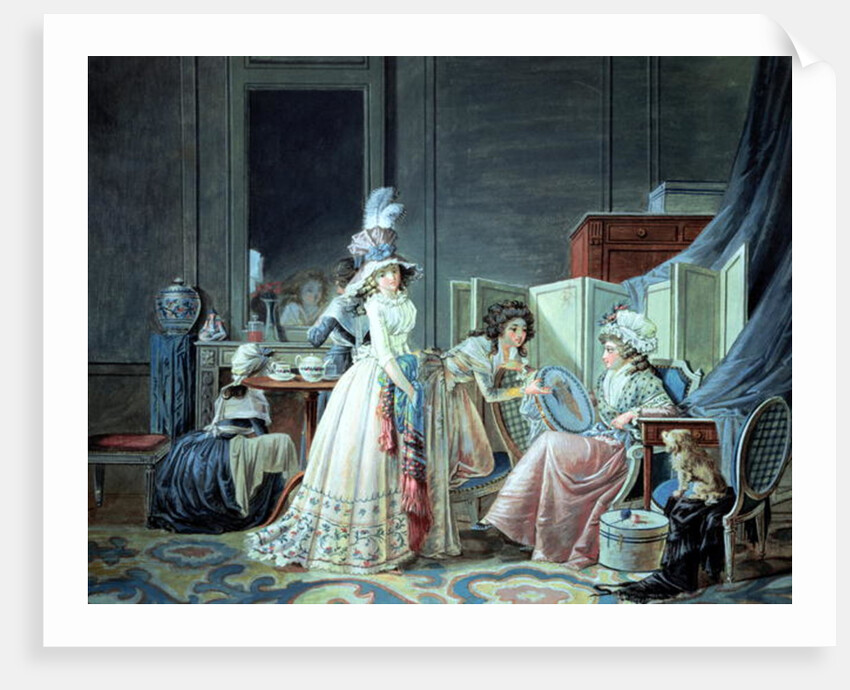 The Embroidered Cupid by Jean Baptiste Mallet