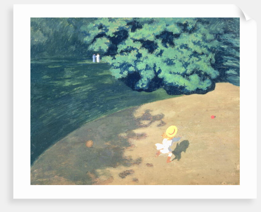 The Ball, 1899 by Felix Edouard Vallotton