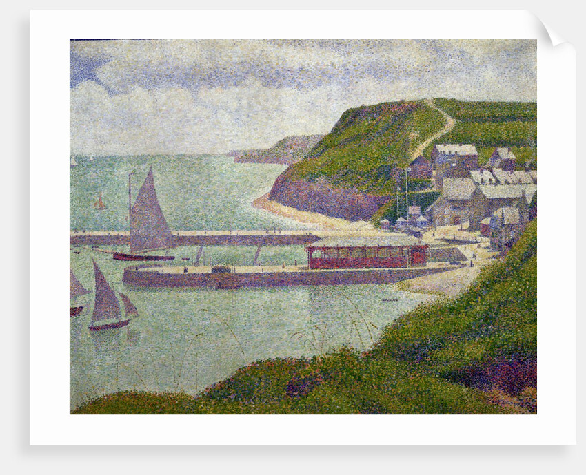 Harbour at Port-en-Bessin at High Tide, 1888 by Georges Pierre Seurat