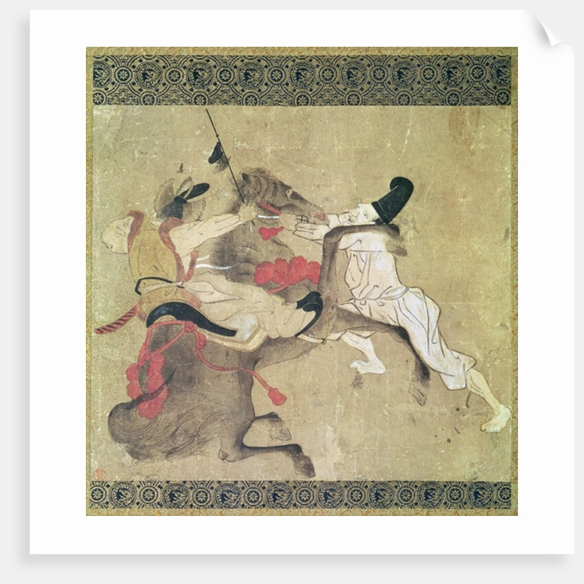 The Angry Horse by Japanese School