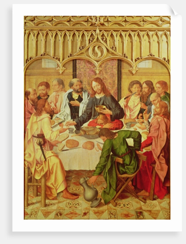 The Last Supper by Master of the Evora Altarpiece