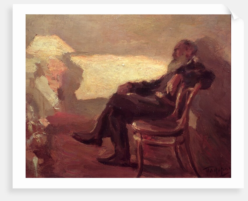 Lev Nikolaevich Tolstoy 1901 by Leonid Osipovic Pasternak