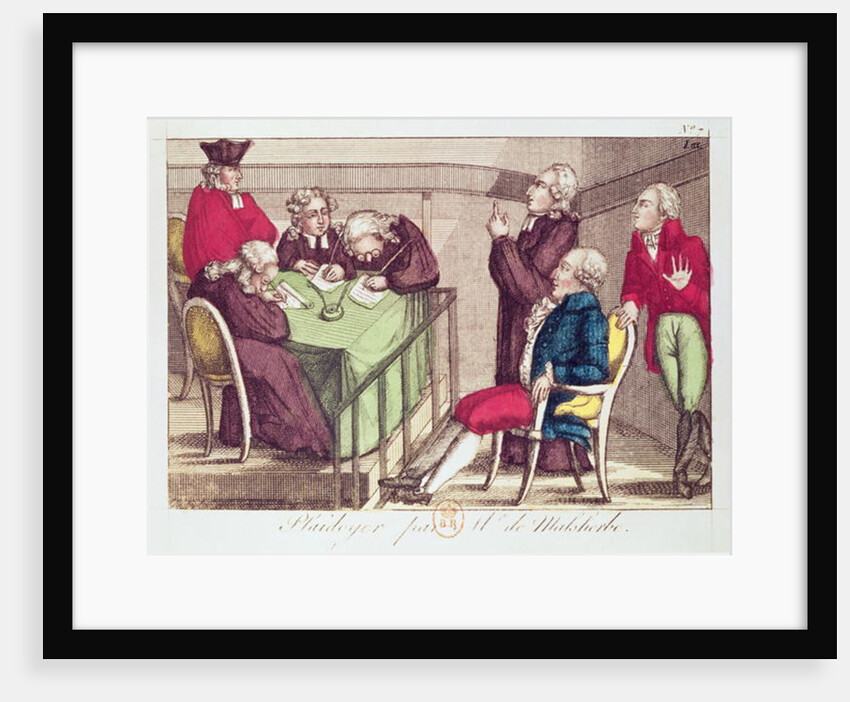 Defence Speech of Monsieur de Malesherbes 26th December 1792 during the trial of King Louis XVI by French School