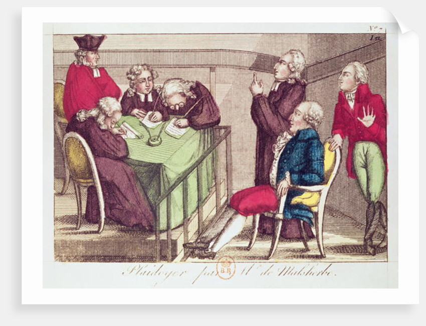 Defence Speech of Monsieur de Malesherbes 26th December 1792 during the trial of King Louis XVI by French School