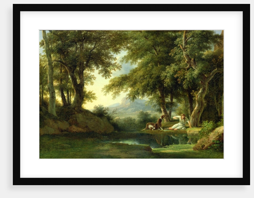 Narcissus Admiring his Reflection by Pierre Henri de Valenciennes