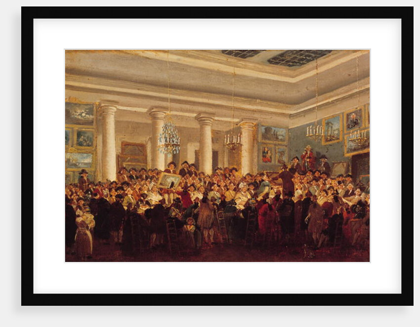 Public Sale at the Hotel Bullion by Pierre Antoine Demachy