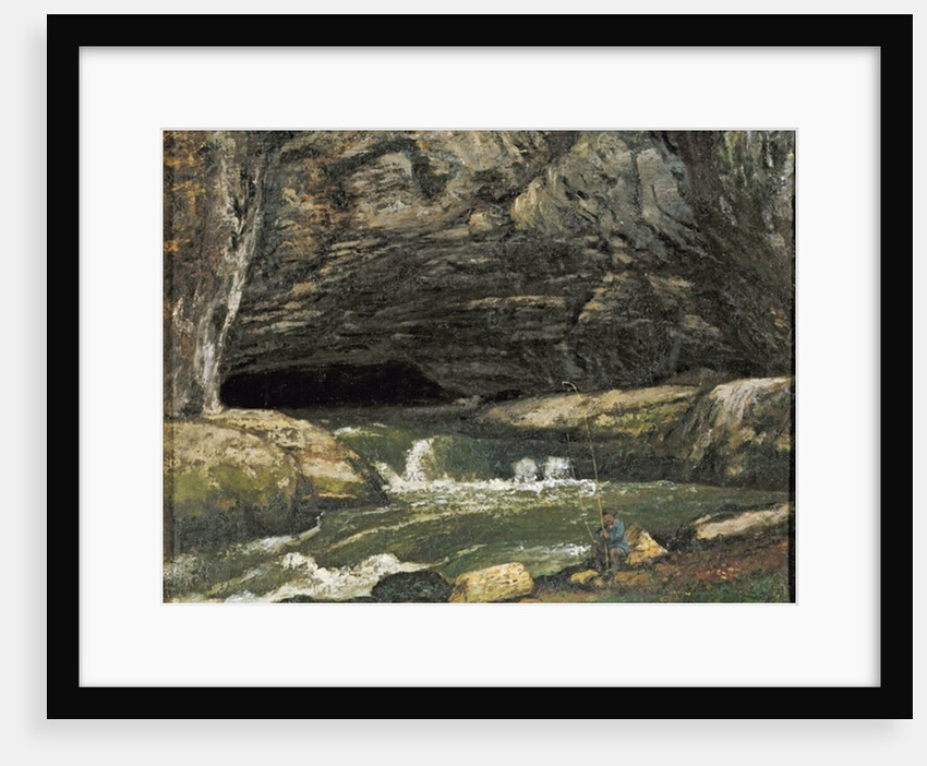 The Source of the Loue or La Grotte Sarrazine by Gustave Courbet