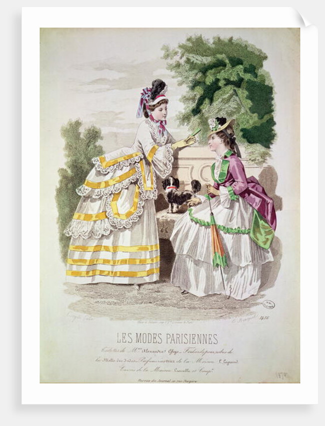 Female fashions by French School