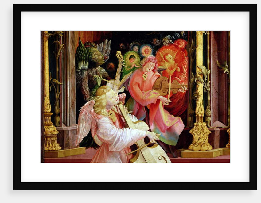 Angel Musicians by Matthias Grunewald