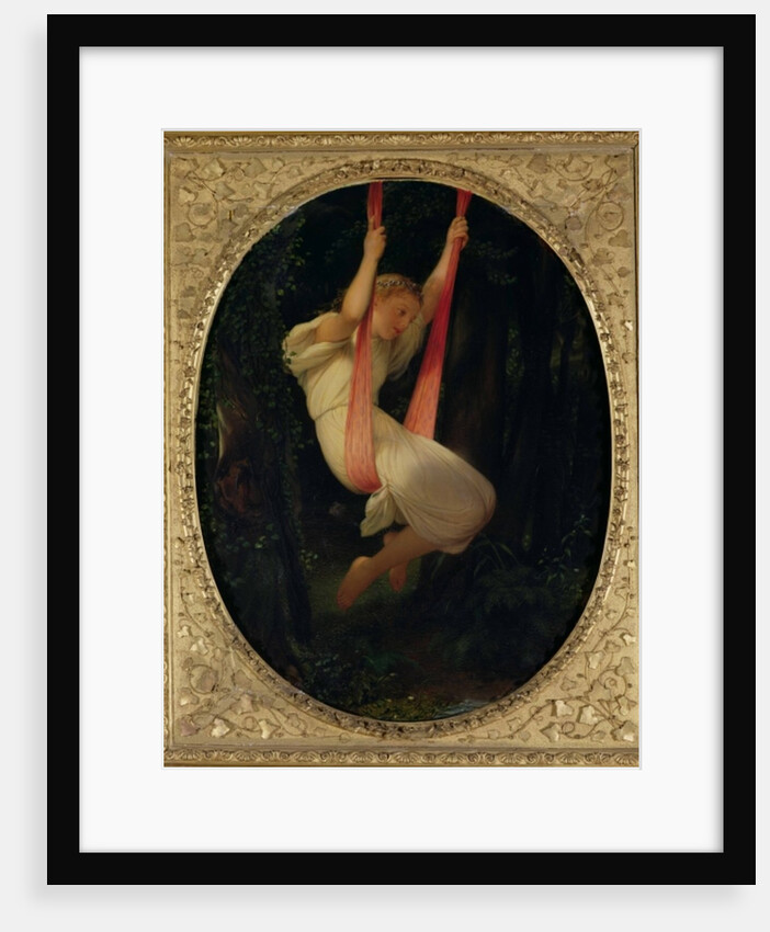 Young Girl on a Swing, 1845 by Hippolyte Delaroche