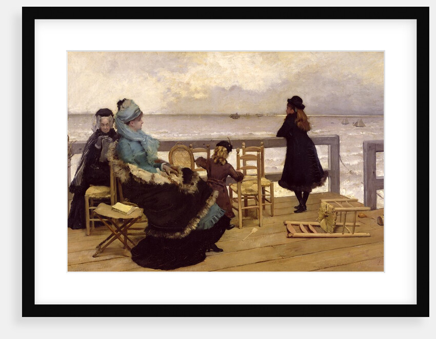 The End of October by Ernest Ange Duez